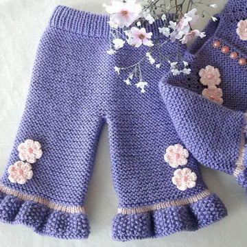 Pattern Baby Jacket Baby Pants Baby Shoes Baby Beanie Baby Set by Elena Mitchell