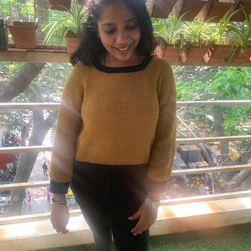 Wanderung Pullover: Tunisian Crochet