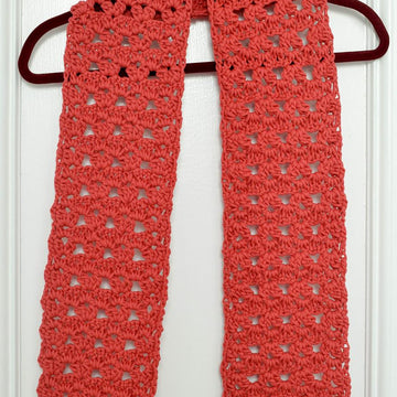 Clusters and Vs Lace Scarf
