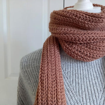 Crochet Easy Man Scarf Pattern