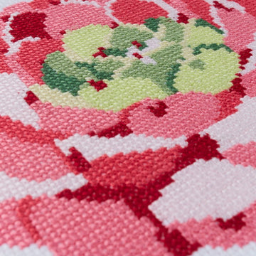 Pink Echeveria Succulent in DMC - PAT0560 - Downloadable PDF