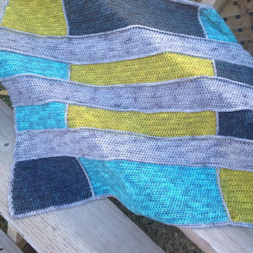 Modern hippie blanket