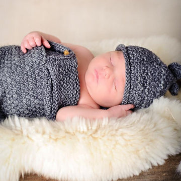 Sugar Bear Cocoon & Hat Set