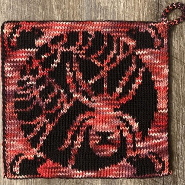 Spooky Spider Pot Holder