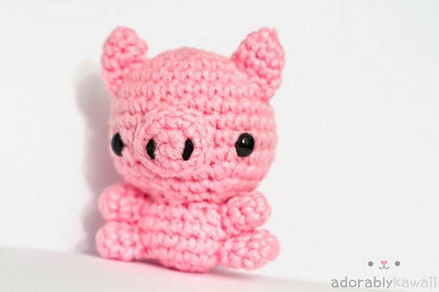 Mini Pig Amigurumi