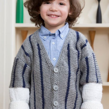 Toddler's Baseball Jersey in Red Heart Soft Solids - LW4178