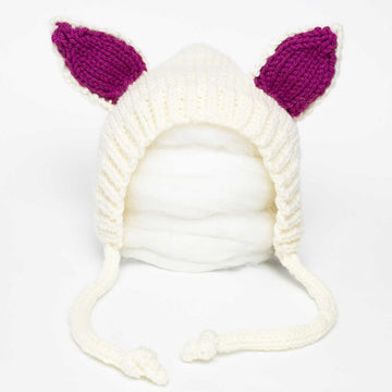 Bunny Ears Pixie Bonnet Hat