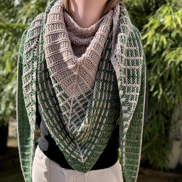 Emerald Echo Shawl