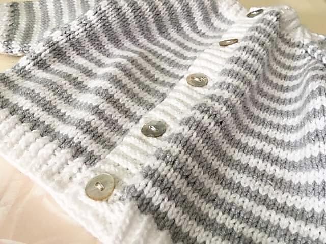 Striped Baby Party Cardi