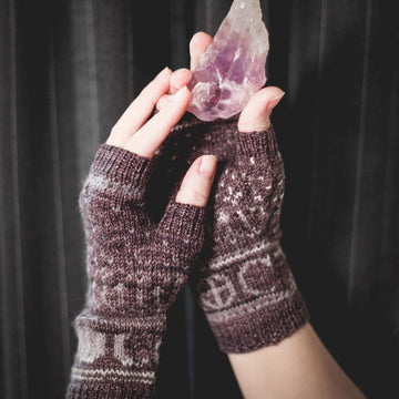 Celestial Fingerless Gloves