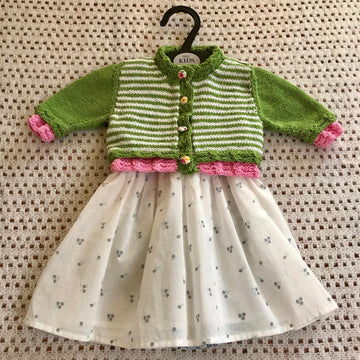 Kensington 3-6 Months Baby Cardigan in Katia Mississippi 3