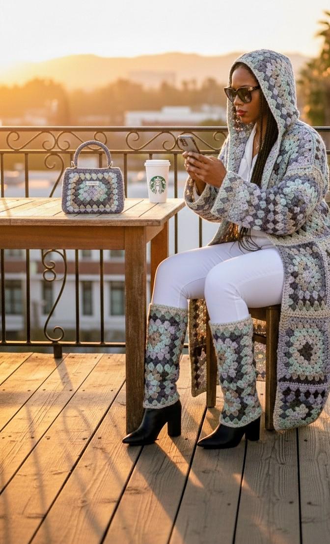 The Rainier Granny Square Duster