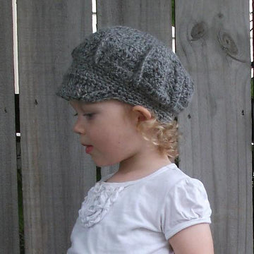 Sectioned Newsy Hat