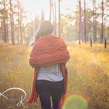 Infinity Bulky Braided Wrap