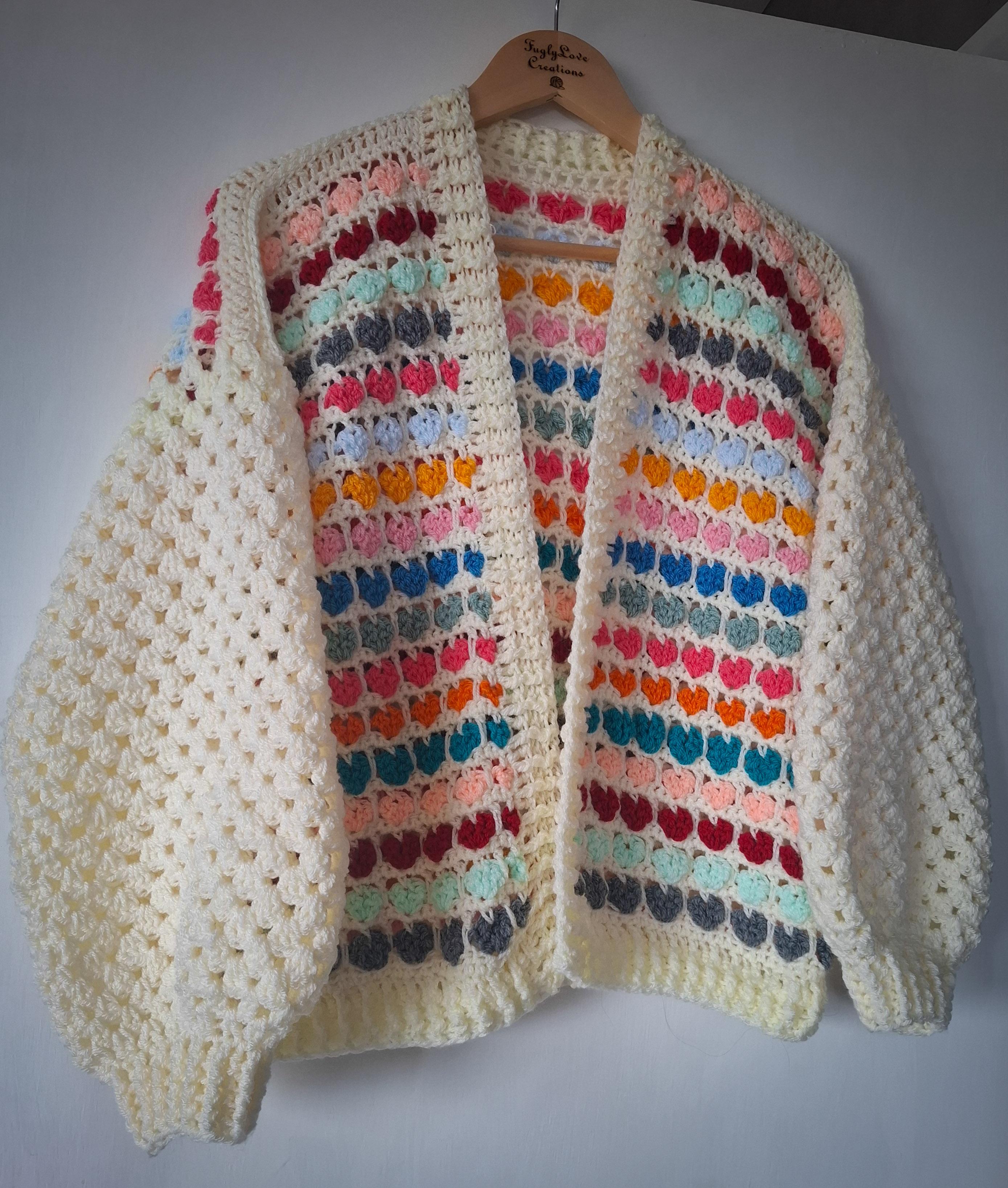 Candy Hearts Cardy