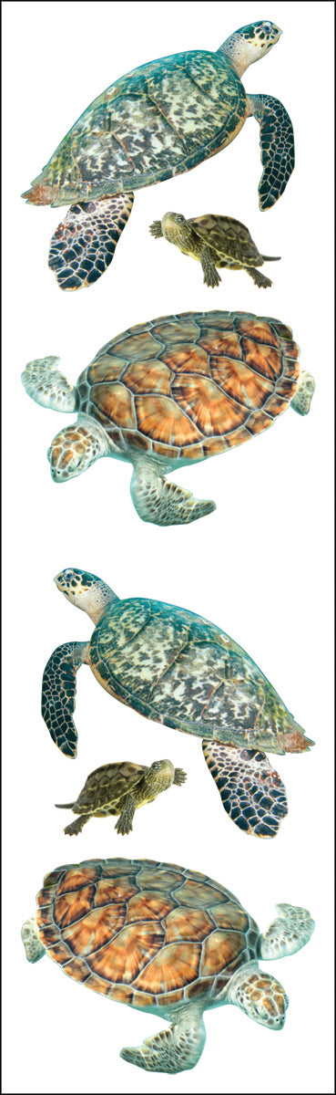 Mrs. Grossman's Stickers - Turtles