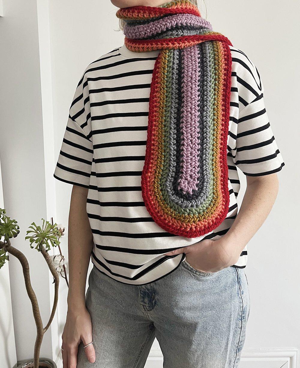 Rainbow Scarf