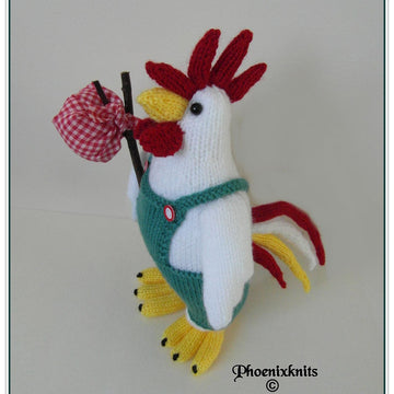 Foggy rooster
