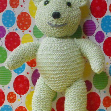 NURSERY TEDDY TOY KNITTING PATTERN - MADMONKEYKNITS