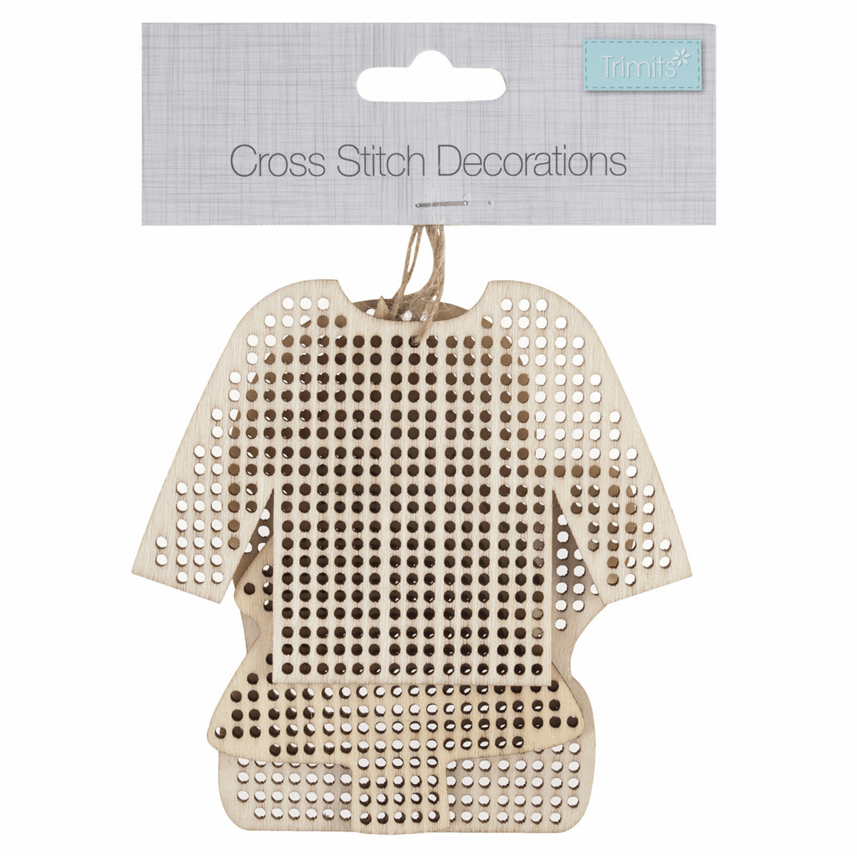 Trimits Cross Stitch Decorations: Christmas Tree, Jumper and Mitten