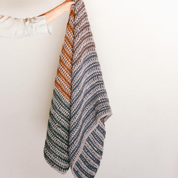 Woven Stripes Throw