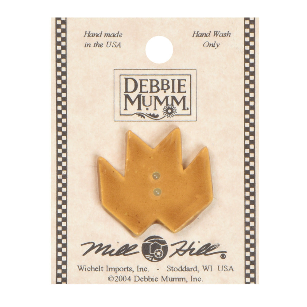 Mill Hill Button 43049 - Maple Leaf Gold