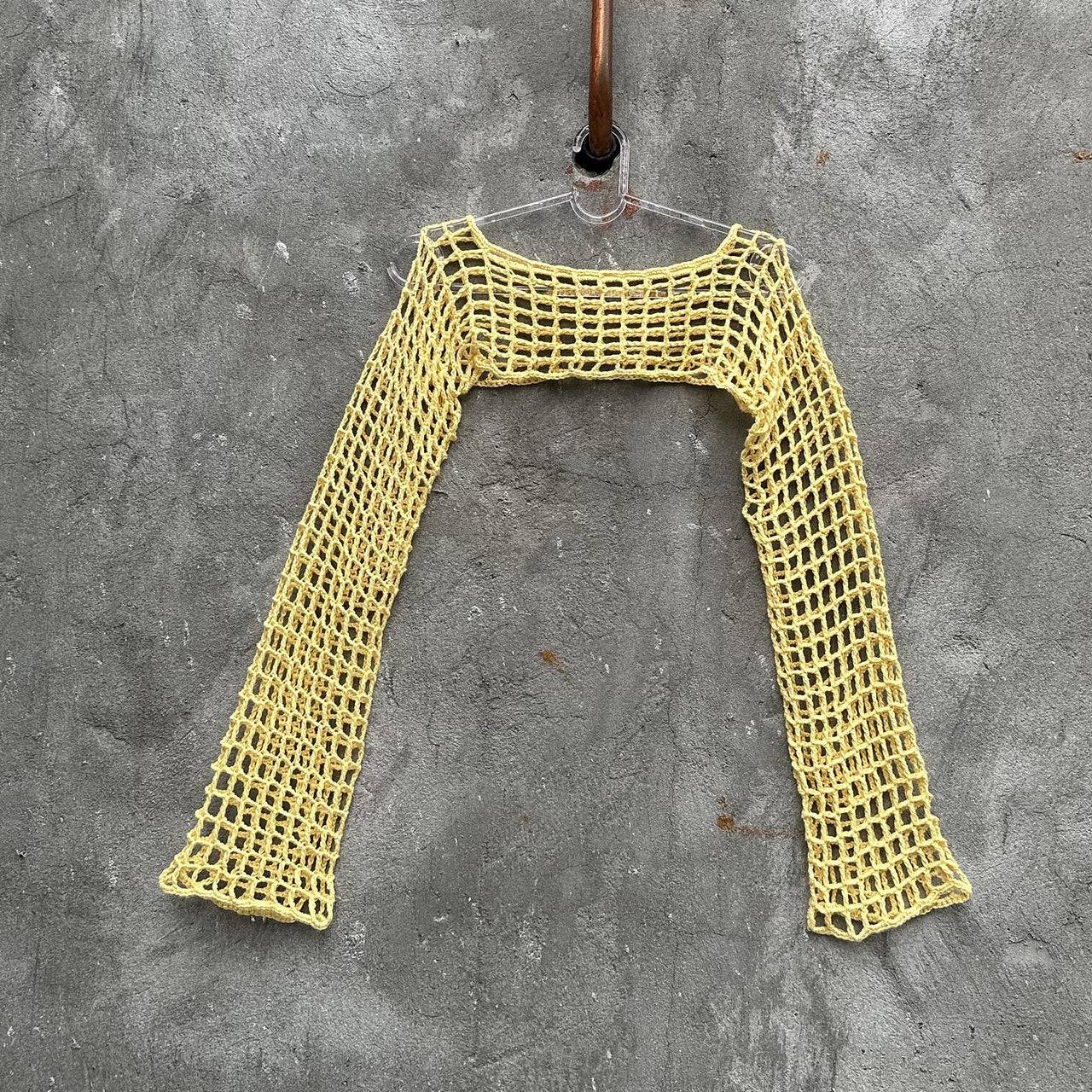 Mesh Sleeves Crochet