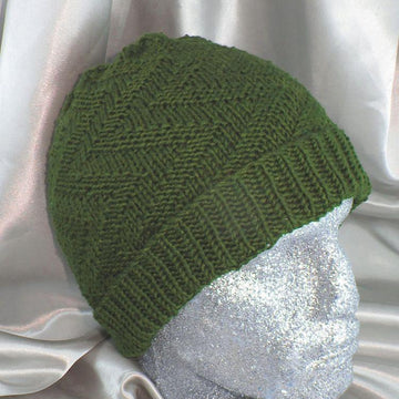 Zig Zag Beanie Hat