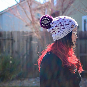 Chunky Fair Isle Slouch