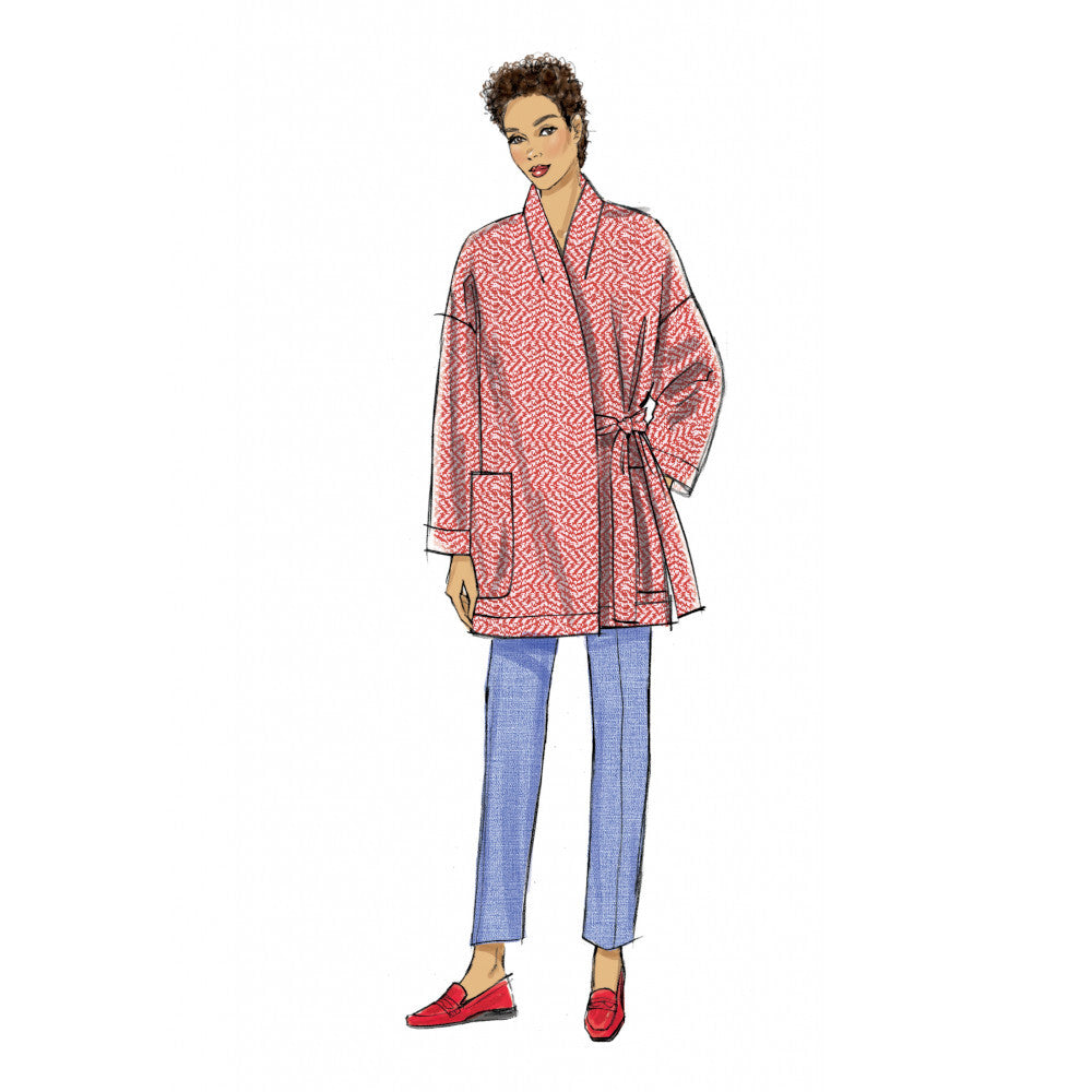 Vogue Misses' Jacket, Belt and Pants V9334 - Sewing Pattern
