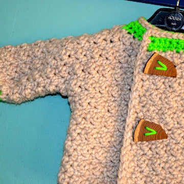 Warm snuggly baby jacket