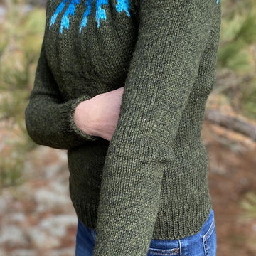 Treeline Sunrise Pullover Sweater
