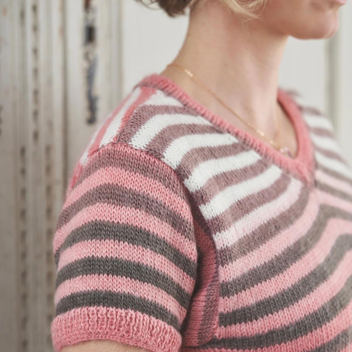 Candy Striped Jumper Pattern