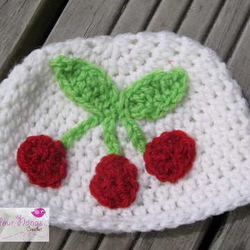 Bunch Of Cherries Applique