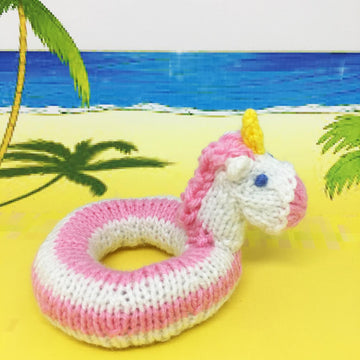 Barbie: swimwear, towel, bag, unicorn rubber ring
