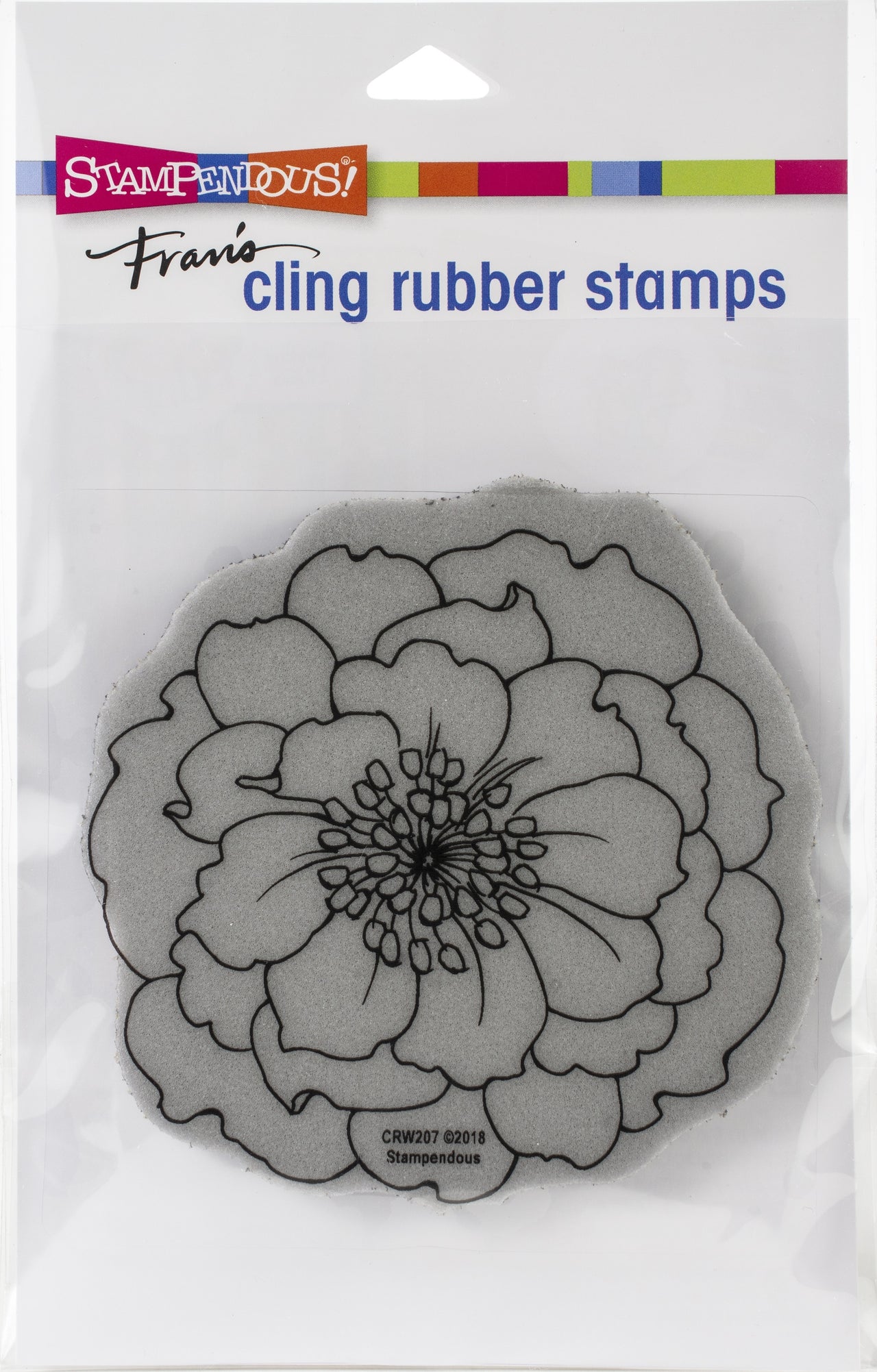 Stampendous Cling Stamp - Hellebore
