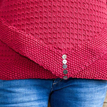 Triangle shaped sweater "Janice"