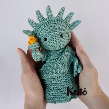 Crochet amigurumi pattern Lady Liberty
