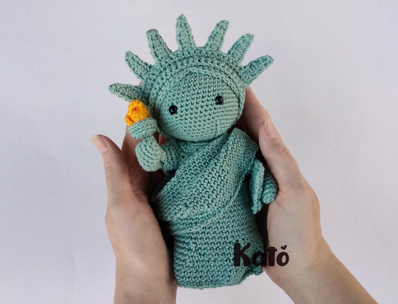 Crochet amigurumi pattern Lady Liberty