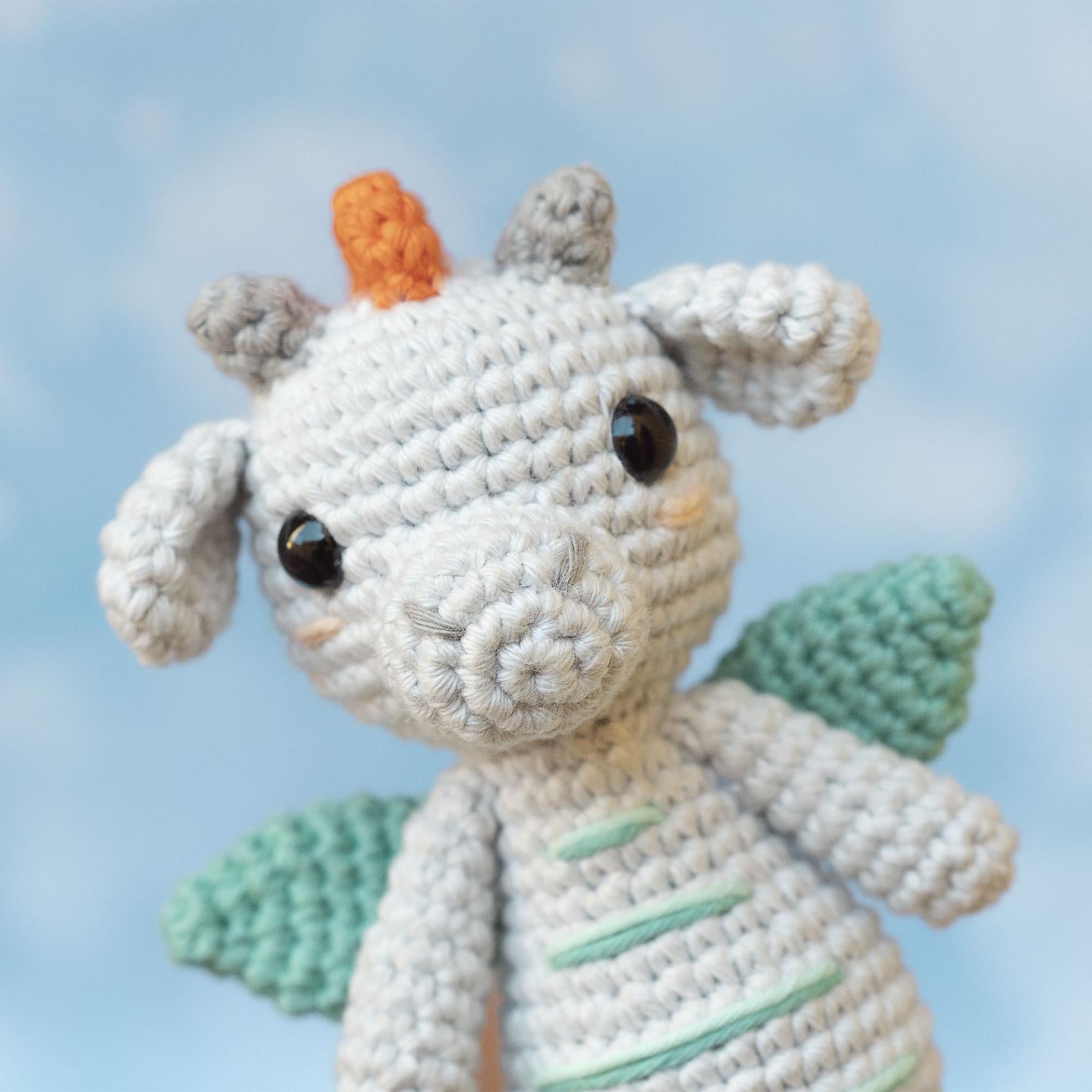 Baby dragon gray