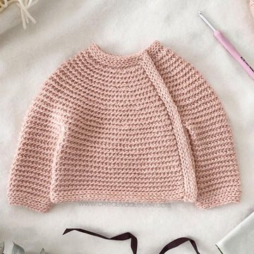 5 sizes- Cuddles Baby Sweater