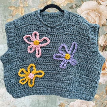 BUTTERCUP CROCHET TANK TOP