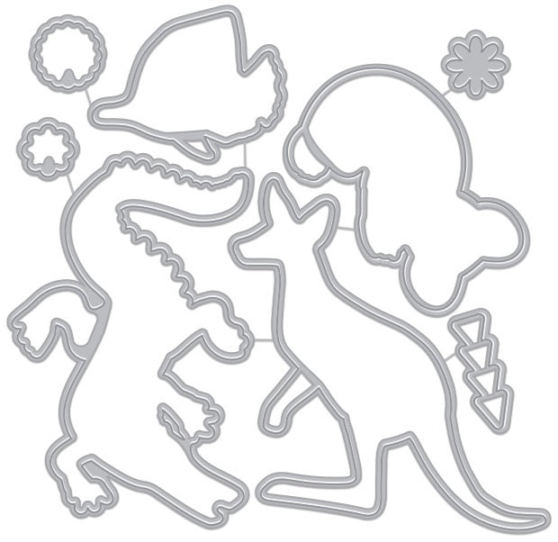 Hero Arts Frame Cut Dies - Patterned Animals