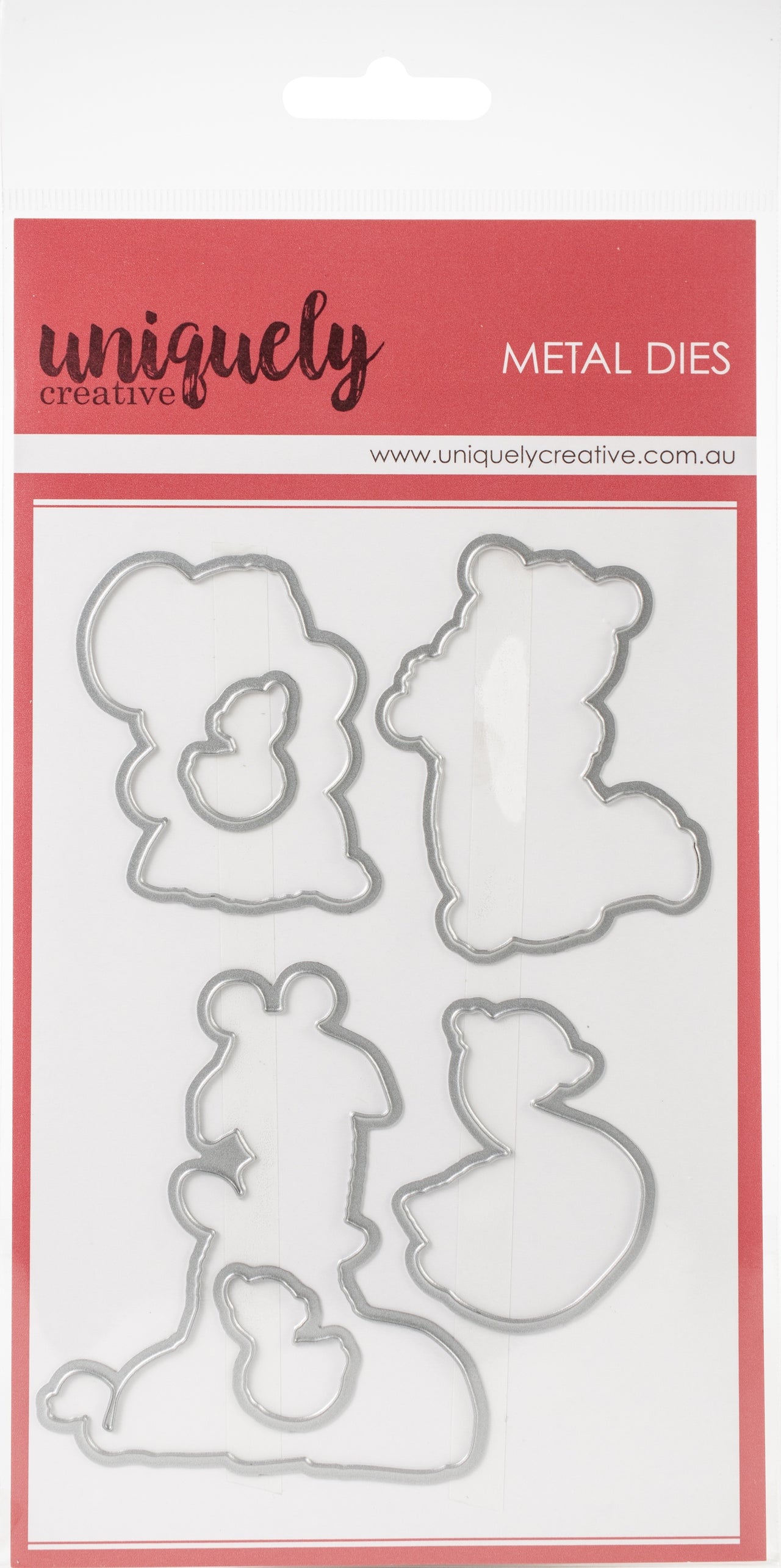 Uniquely Creative Metal Dies - Hey Mama Critter Cuddles