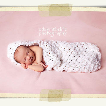 Lacy Cuddle Cocoon Pattern