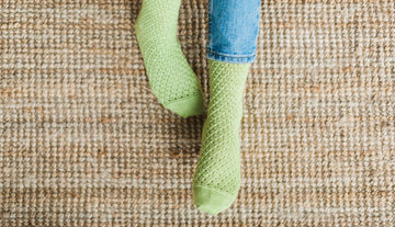 Sugar Craving Textured Socks in SweetGeorgia Bulletproof Sock - Downloadable PDF