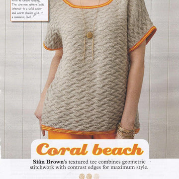 Texture and Stripe Tee
