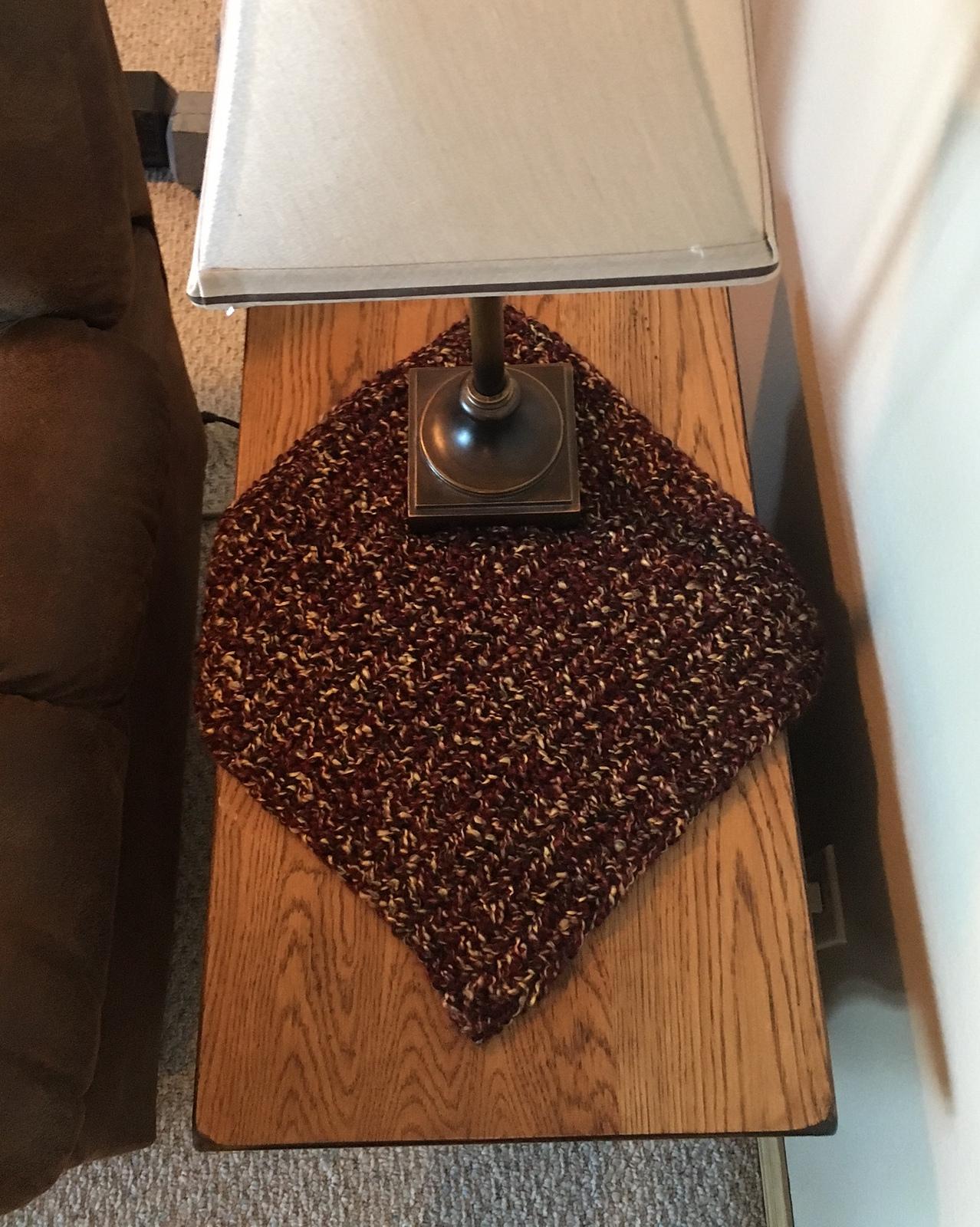 Simple Square Table Scarf