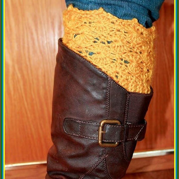 Diane Crochet Boot Cuffs Pattern Stylish & Cool