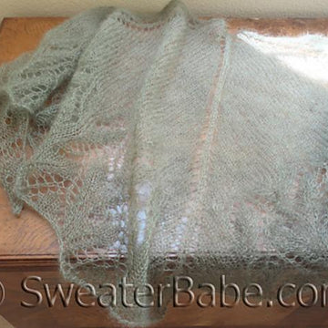 #151 Samantha Featherweight Lace Shawl